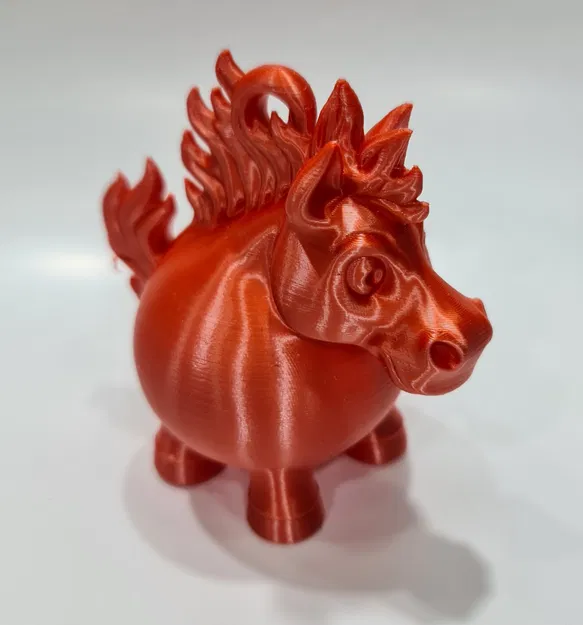 Ngựa Lửa Đỏ, Đồ Chơi Cây Thông Noel - Image 2