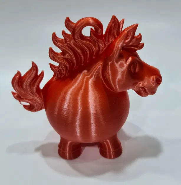 Ngựa Lửa Đỏ, Đồ Chơi Cây Thông Noel - Image 3