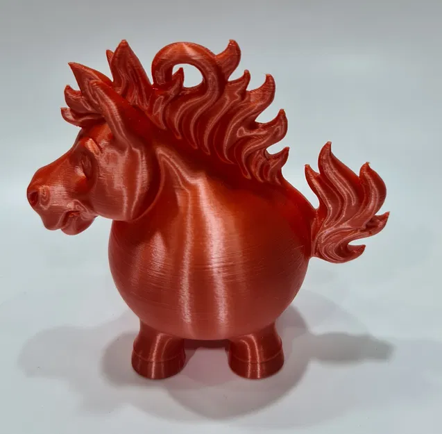 Ngựa Lửa Đỏ, Đồ Chơi Cây Thông Noel - Image 4