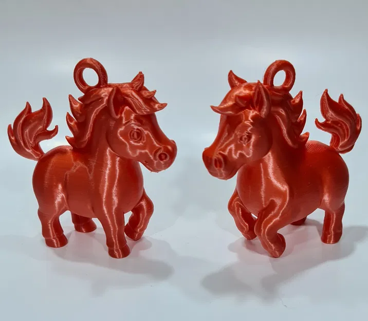 Ngựa Lửa Đỏ, Đồ Chơi Cây Thông Noel - Image 2