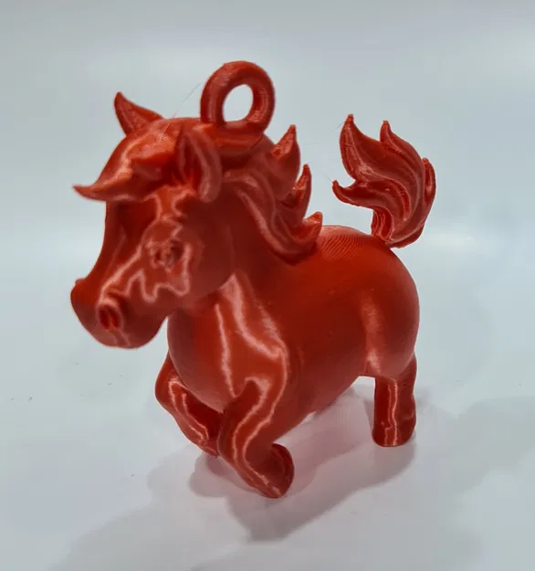 Ngựa Lửa Đỏ, Đồ Chơi Cây Thông Noel - Image 4