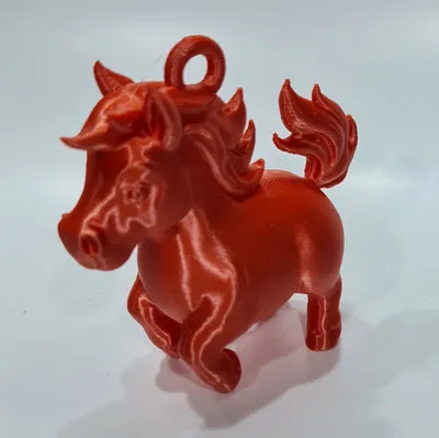 Ngựa Lửa Đỏ, Đồ Chơi Cây Thông Noel