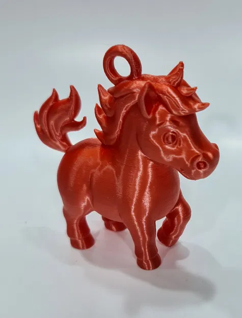 Ngựa Lửa Đỏ, Đồ Chơi Cây Thông Noel - Image 5