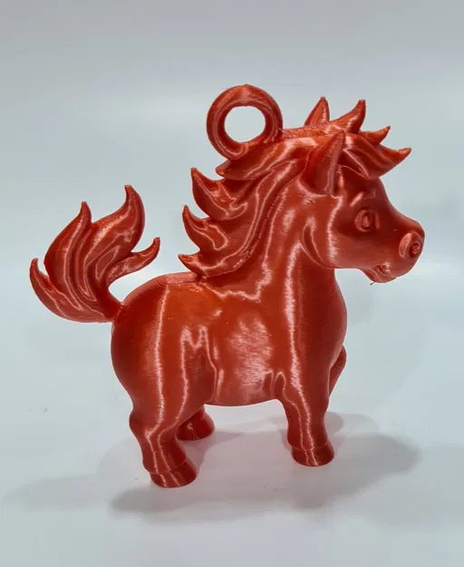 Ngựa Lửa Đỏ, Đồ Chơi Cây Thông Noel - Image 9