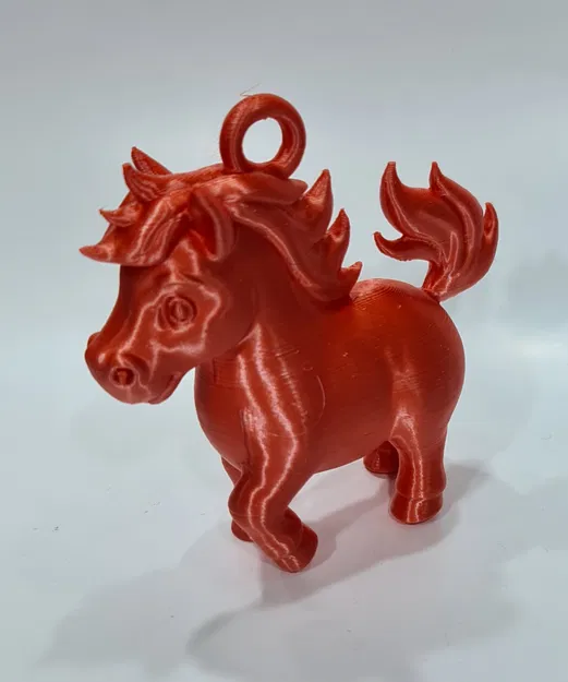 Ngựa Lửa Đỏ, Đồ Chơi Cây Thông Noel - Image 10