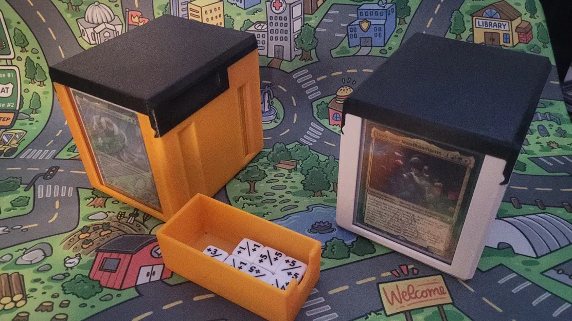 Hộp Bài Commander 100+ Lá Bài Bọc Đôi MTG - Image 1