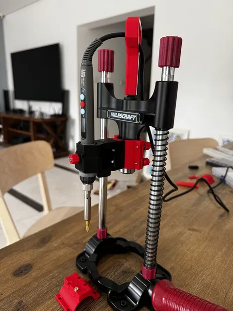 Bộ Chuyển Đổi Đầu Ép Nhiệt Cho Máy Khoan Milescraft Drillmate - Image 2