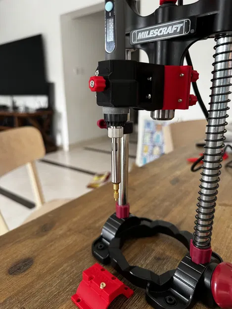 Bộ Chuyển Đổi Đầu Ép Nhiệt Cho Máy Khoan Milescraft Drillmate - Image 3