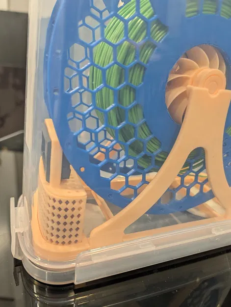 Hộp Chứa Chất Hút Ẩm và Ẩm Kế cho Hộp Đựng Ngũ Cốc Shigeer - Image 3