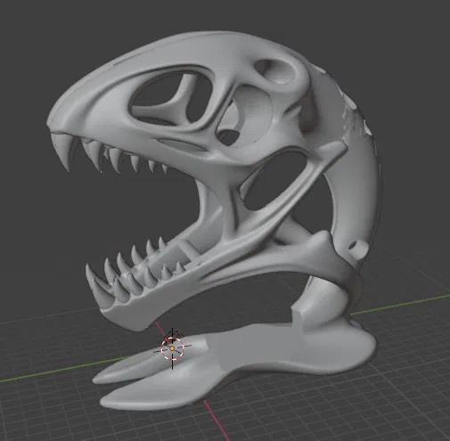 Giá Đỡ Điện Thoại, Kính & Đồng Hồ Thông Minh - Đầu Lâu Khủng Long Thời Tiền Sử Tự Chế - Image 3