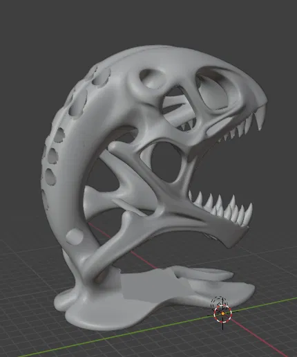 Giá Đỡ Điện Thoại, Kính & Đồng Hồ Thông Minh - Đầu Lâu Khủng Long Thời Tiền Sử Tự Chế - Image 6