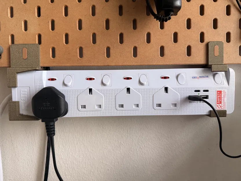 Giá Đỡ Ổ Cắm Điện Skadis - Phần Dưới - Image 1