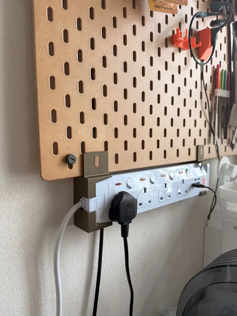 Giá Đỡ Ổ Cắm Điện Skadis - Phần Dưới - Image 2