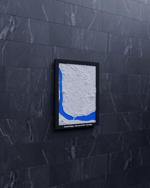 Mô hình 3D địa hình Cambridge, Harvard-MIT Corridor, Hoa Kỳ - Image 3