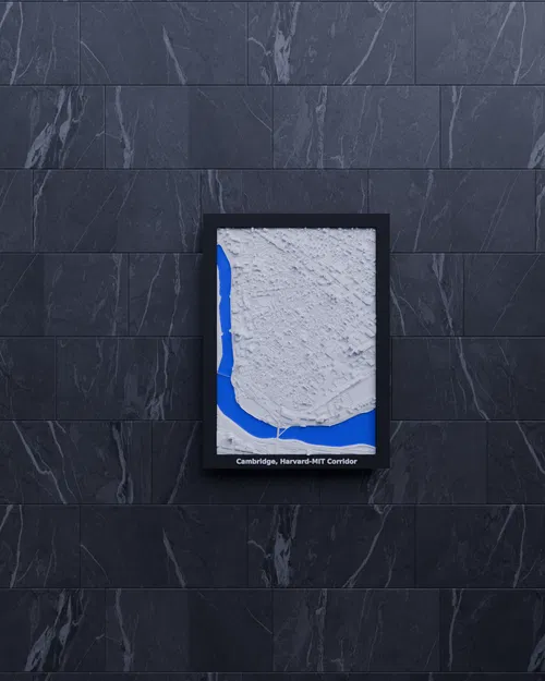 Mô hình 3D địa hình Cambridge, Harvard-MIT Corridor, Hoa Kỳ - Image 5