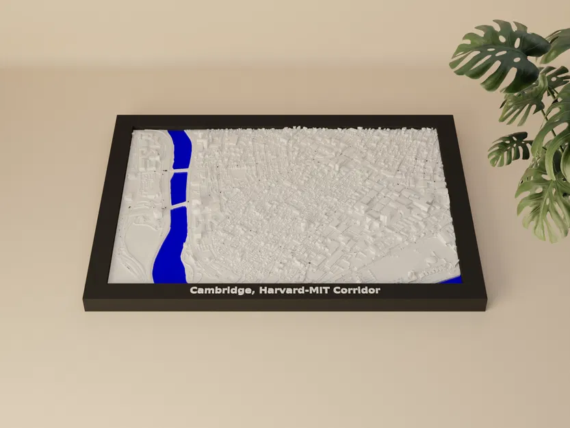 Mô hình địa hình thu nhỏ Hành lang Cambridge, Harvard-MIT, Hoa Kỳ - Image 1