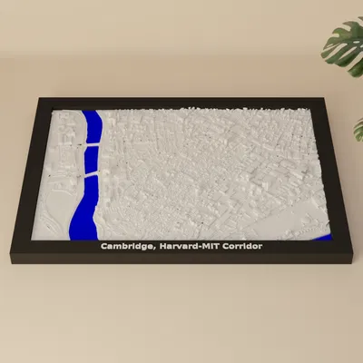 Mô hình địa hình thu nhỏ Hành lang Cambridge, Harvard-MIT, Hoa Kỳ