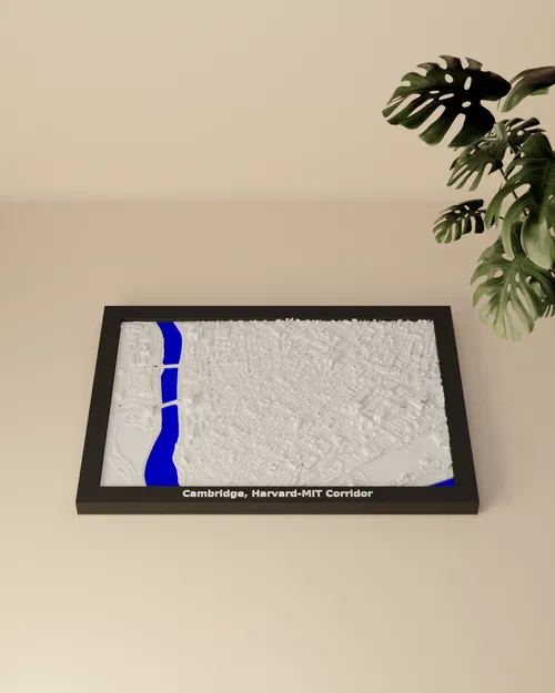 Mô hình địa hình thu nhỏ Hành lang Cambridge, Harvard-MIT, Hoa Kỳ - Image 3