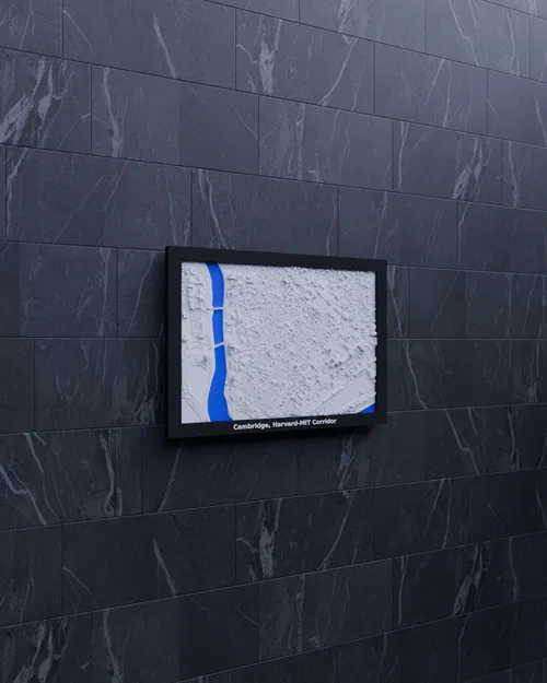 Mô hình địa hình thu nhỏ Hành lang Cambridge, Harvard-MIT, Hoa Kỳ - Image 4