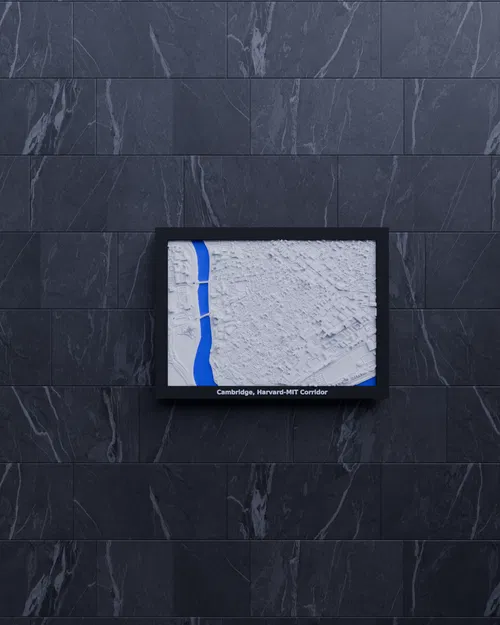 Mô hình địa hình thu nhỏ Hành lang Cambridge, Harvard-MIT, Hoa Kỳ - Image 5