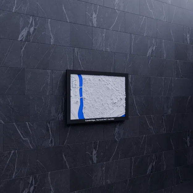 Mô hình địa hình thu nhỏ Hành lang Cambridge, Harvard-MIT, Hoa Kỳ - Image 6