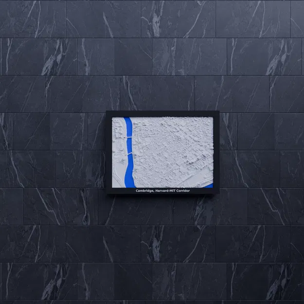 Mô hình địa hình thu nhỏ Hành lang Cambridge, Harvard-MIT, Hoa Kỳ - Image 7