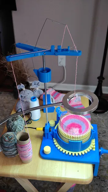 Máy đan tất tròn phiên bản 2.0 cho Mẹ và bạn! Có bàn lừa, kiểu Legare! - Image 14