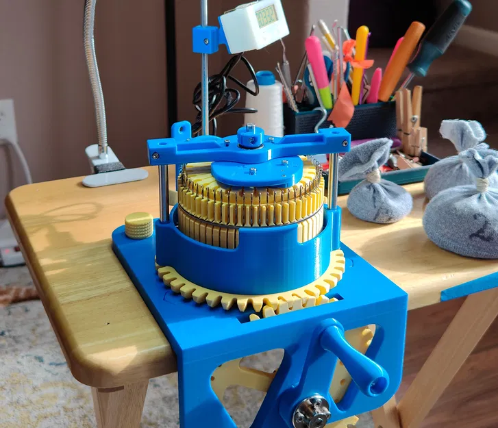 Máy đan tất tròn phiên bản 2.0 cho Mẹ và bạn! Có bàn lừa, kiểu Legare! - Image 19