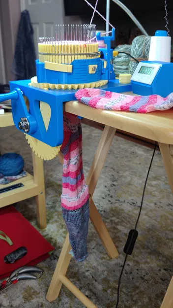 Máy đan tất tròn phiên bản 2.0 cho Mẹ và bạn! Có bàn lừa, kiểu Legare! - Image 21