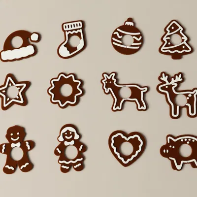 Dấu Ly Rượu Hình Bánh Gừng