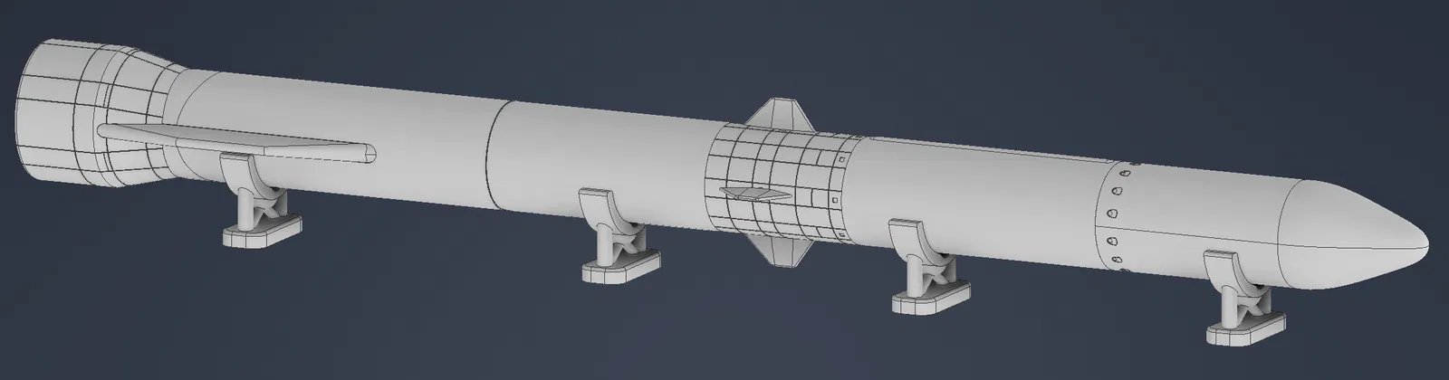 NoedelWorks – Tên Lửa New Glenn (Tỷ lệ 1:200) - Image 2