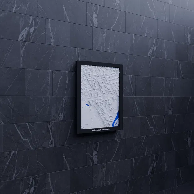 Mô hình 3D địa hình Đại học Princeton, Hoa Kỳ - Image 6