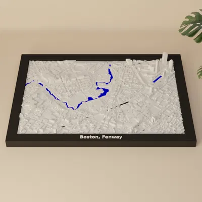 Mô hình 3D Boston, Fenway, Hoa Kỳ