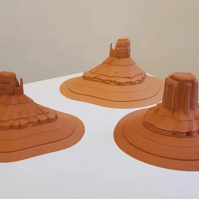 Mô hình Monument Valley - Utah, Hoa Kỳ