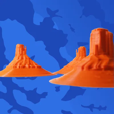 Mô hình Monument Valley - Utah, Hoa Kỳ