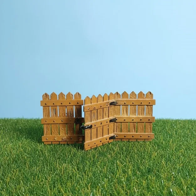 HÀNG RÀO GỖ CHO DIORAMA - Image 1