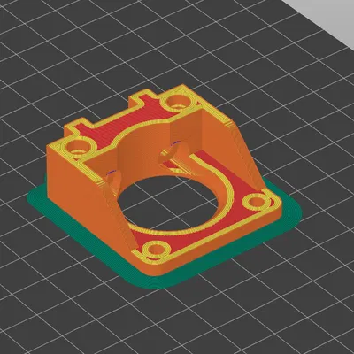 Giá đỡ Motor Trục Z cho Artillery X4 PRO