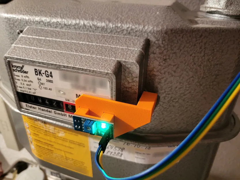 Pát Gắn Đồng Hồ Gas Elster BK-G4 TRCT5000 Kiểu Kẹp - Image 1