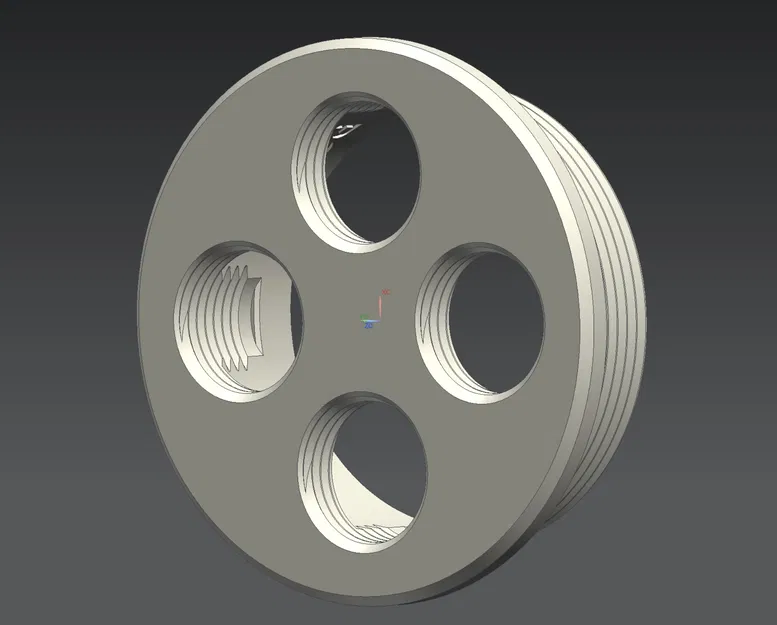 Adapter PG36 Chuyển Đổi Sang 4 Đầu Nối Cáp PG9 - Image 5