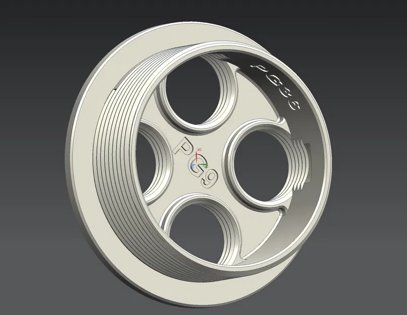 Adapter PG36 Chuyển Đổi Sang 4 Đầu Nối Cáp PG9 - Image 6