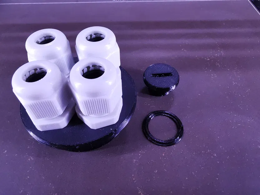 Adapter PG36 Chuyển Đổi Sang 4 Đầu Nối Cáp PG9 - Image 13