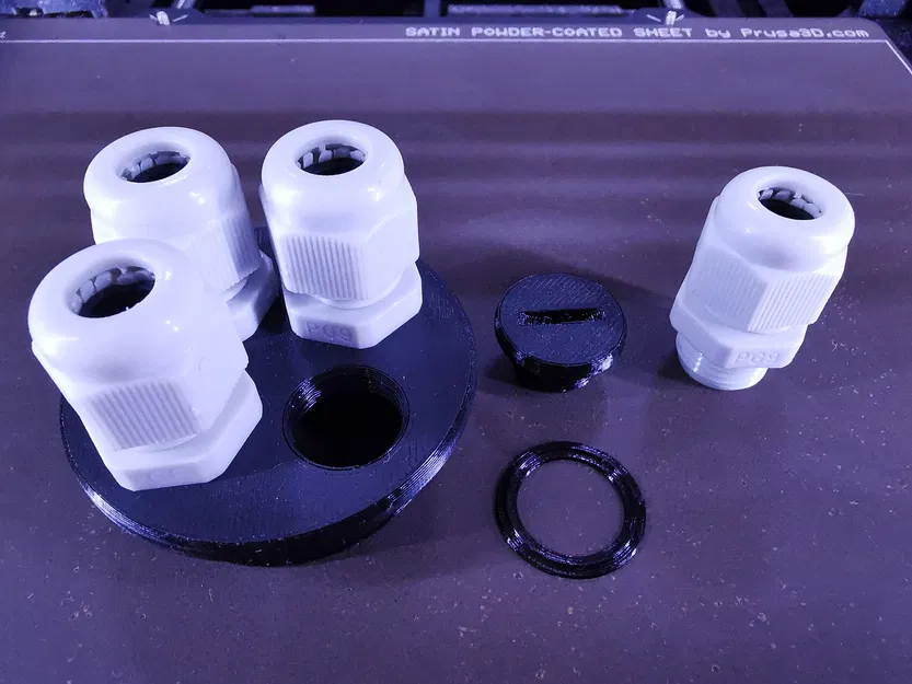 Adapter PG36 Chuyển Đổi Sang 4 Đầu Nối Cáp PG9 - Image 14