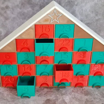 Nhà Lịch Vạn Niên In 3D Có Ngăn Kéo