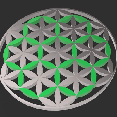 Hoa Sen - Mô hình 3D