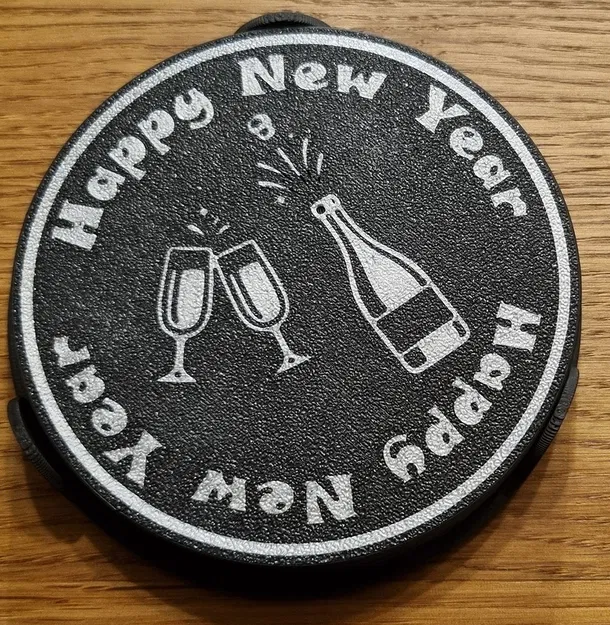 Bộ Ly Tách Đón Năm Mới + Đế Đựng - Image 2