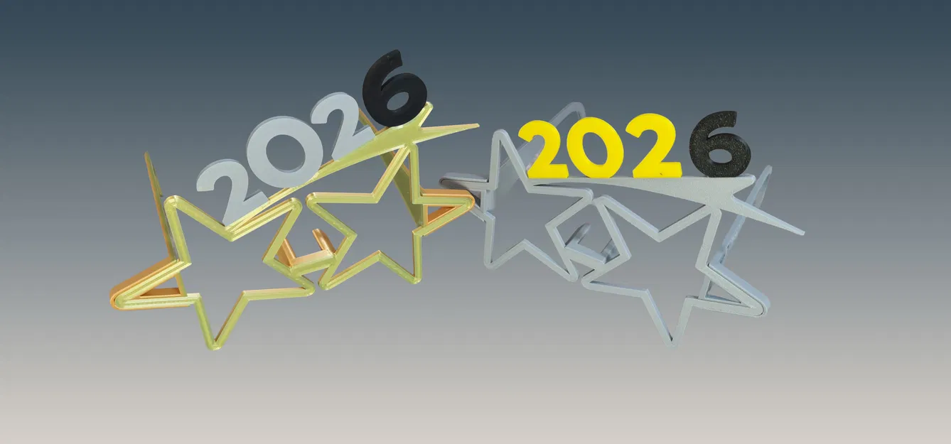 Kính Đón Giao Thừa "2026 – Ngôi Sao" - Image 1
