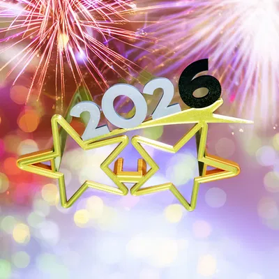 Kính Đón Giao Thừa "2026 – Ngôi Sao"