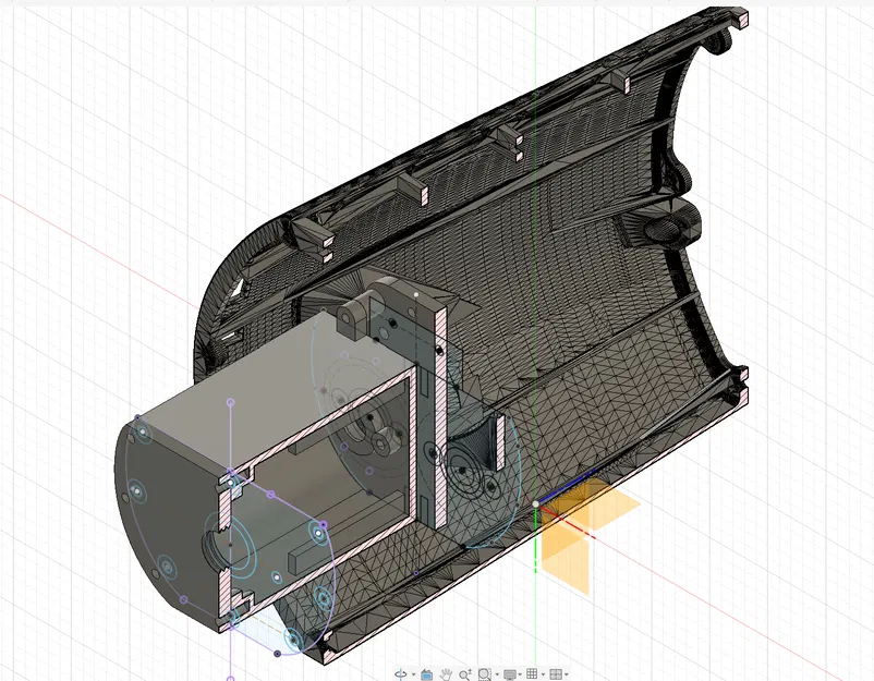 Tàu Ngầm RC Typ XXI Tỷ Lệ 1:48 - Khoang Động Cơ - Image 2