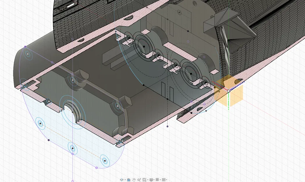 Tàu Ngầm RC Typ XXI Tỷ Lệ 1:48 - Khoang Động Cơ - Image 3