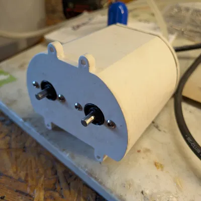 Tàu Ngầm RC Typ XXI Tỷ Lệ 1:48 - Khoang Động Cơ